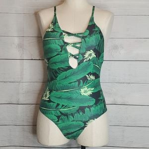 Tropical Palm one piece